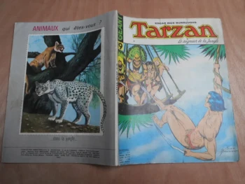 Tarzan Le Seigneur De La Jungle Géant N°19 Le Démon Des Abîmes, L'enlévement Par Edgar Rice Burroughs 1974