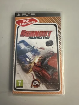 Jeu psp burnout domimator essentials neuf blister