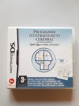 Programme d'entrainement cérébrale - jeu vidéo Nintendo DS
