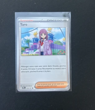 Carte Pokémon - Taro 114/131 - Évolution Prismatique