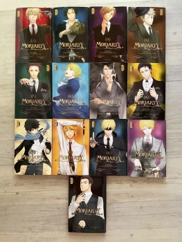 Lot mangas Moriarty tomes 1 à 12