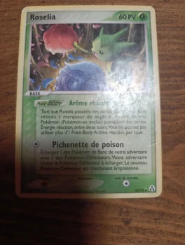 Carte pokémon Roselia