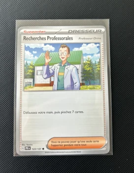 Carte Pokémon - Recherches Professorales 123/131 - Évolution Prismatique