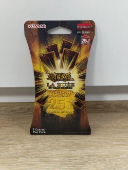 Yu-Gi-Oh! JCC - Pack de Booster La Ruée du Quart de Siècle (Blister cartonné) - FR