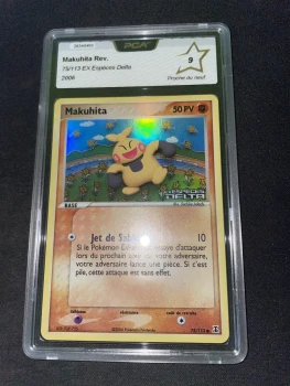 Cartes Pokémon Makuhita reverse 75/113 PCA9 ex espèce delta