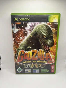 Godzilla Destroy All Monsters Xbox Original Game - Pal Cib