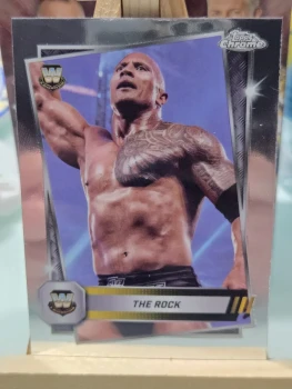 Topps Chrome WWE 2025 - The Rock #10