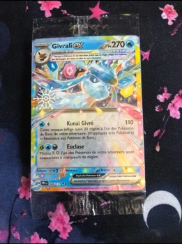 Carte pokemon givrali ex noël 2025