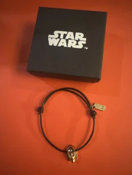 Bracelet officiel c3po starwars lucasfim neuf