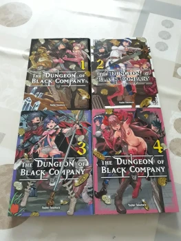 Lot manga - the dungeon of black company - tome 1 à 4