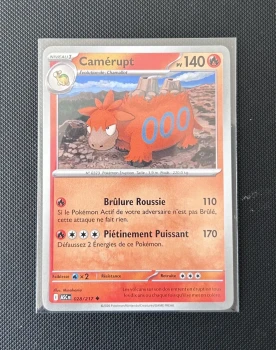 Carte Pokémon - Camérupt 28/217 - Héros Transcendants