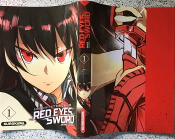 Goodies Manga Seinen Red Eyes Sword T1 Jaquette Alternative Collection Kurokawa