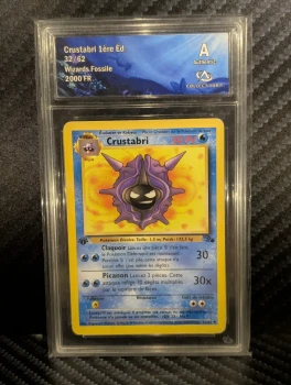 Crustabri 1ere Ed 32/62 Wizards Fossile 2000 FR CollectAura A