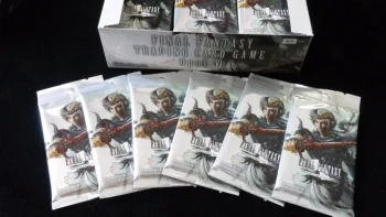 6x Boosters scellés 'Final Fantasy: Opus VI' édition Hobby Japan 2018