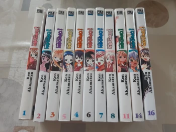 Lot 11 mangas - Negima ! - tomes 1 à 8 + 11, 14 et 16