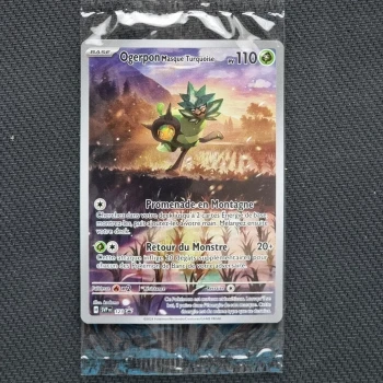 Carte pokemon Ogerpon Masque Turquoise  PROMO SVP 123 - EV6 Mascarade Crépusculaire (2024)