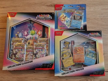 Lot Coffrets Pokémon 8.5 Evolution Prismatique FR 3 items !