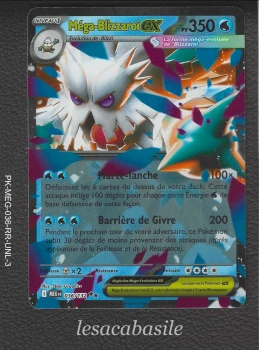 Méga-Blizzaroi ex 036/132 RR - ME01 - Méga Evolution (2025)