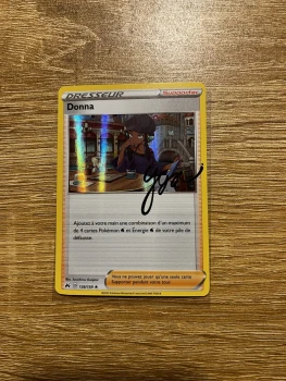 Carte Pokemon Dresseur Donna 136/159 reverse