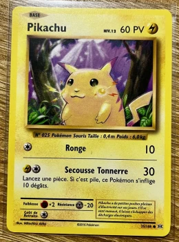 Carte Pokémon Pikachu 35/108