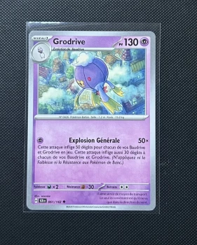 Carte Pokémon - Grodrive 61/142 - Couronne Stellaire
