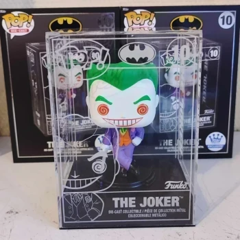 Funko pop die cast the joker DC comics metal