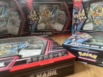 Lot de 5 coffrets zacian-ex de Nabil en français