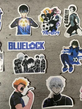 Lot de 50 stickers Blue lock