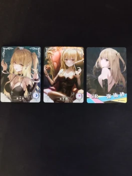 Lot 3 cartes Death Note – Goddess Story (Misa Amane 2 SR + 1 CR)