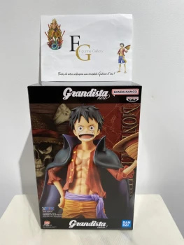 ONE PIECE – Figurine Monkey .D.Luffy – Grandista Nero