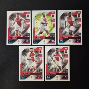 Cartes Match Attax : AS Monaco