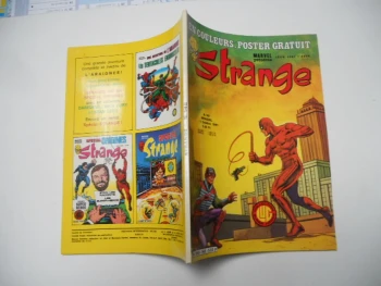 strange N° 142 avec poster attaché lug TBE