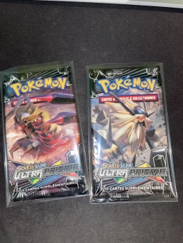 Cartes Pokémon Booster soleil et lune ultra prisme