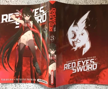Goodies Manga Seinen Red Eyes Sword T3 Jaquette Alternative Collection Kurokawa