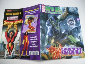 Marvel Super Heroes : La Collection Officielle (Fascicule Vendu Seul, Sans Figurine !!) N° 60 : Super-Skrull avec poster TBE
