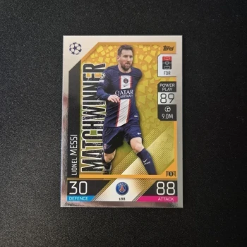 Carte Match Attax : Lionel Messi - PSG