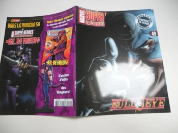Marvel Super Heroes : La Collection Officielle (Revue Vendue Seule, Sans Figurine !!) N° 49 : Bullseye / Le Tireur TBE