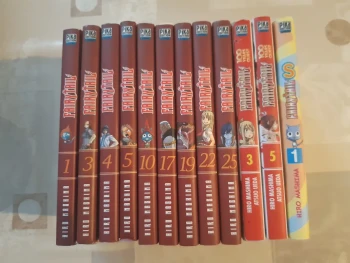 Lot 12 mangas - fairy tail - diverses sérires