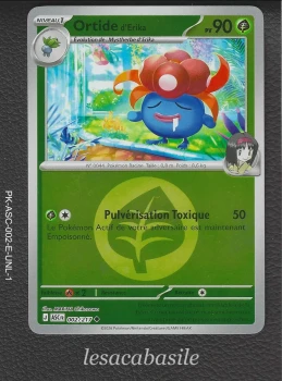Ortide d'Erika 002/217 reverse Energie - ME2.5 - Héros Transcendants (2026)