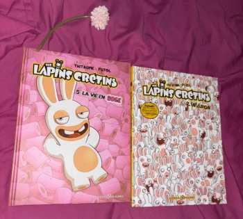 Lot BD the lapins cretins