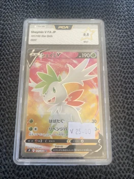 Carte Pokémon jap pca 9,5 shaymin V 101/100