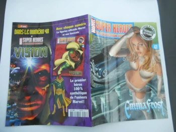 Marvel Super Heroes : La Collection Officielle (Revue Vendue Seule, Sans Figurine !!) N° 47 : Emma Frost ( La Reine Blanche / The White Queen )TBE