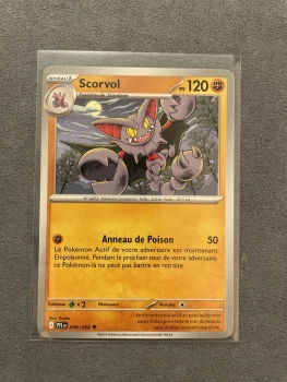 Carte Pokémon - SCORVOL 050/094 - Flammed fantasmagoriques