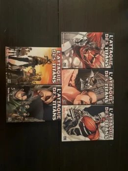 L’attaque des titans - Tome 1 à 5