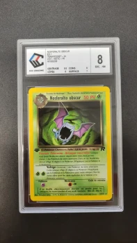 Pokémon CCC 8 Nosferalto Obscur 24/82 Édition 1 NM MT 🤩 Rocket PCA PSA