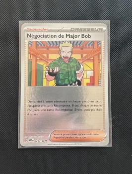 Carte Pokémon - Négociation de Major Bob 120/132 - Reverse - Méga Évolution