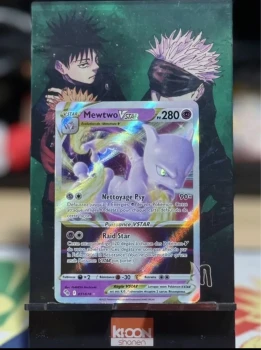 Carte Pokémon Mewtwo Vstar 031/078 EB10.5 Epée & Bouclier Pokémon Go FR NEUF