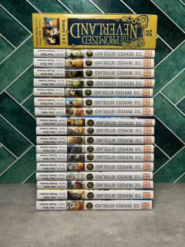 Manga : the promised neverland - integrale 20 tomes ( coffret 1-3 )