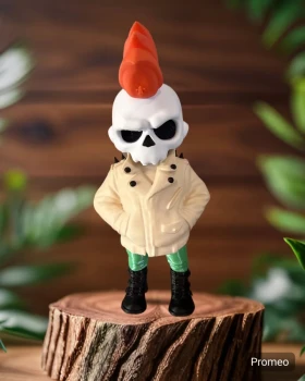 Figurine urban skull
