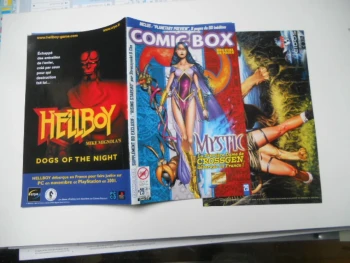 comic box N°29  poster tomb raider et steampunk couverture 2/2 TBE